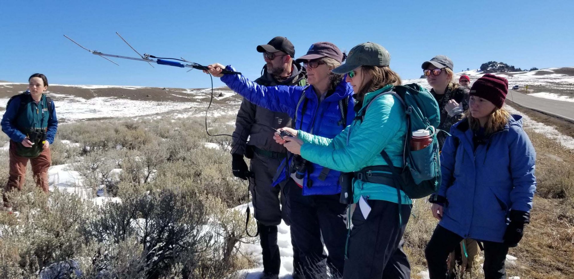 Teachers learn telemetry for tracking wildlife